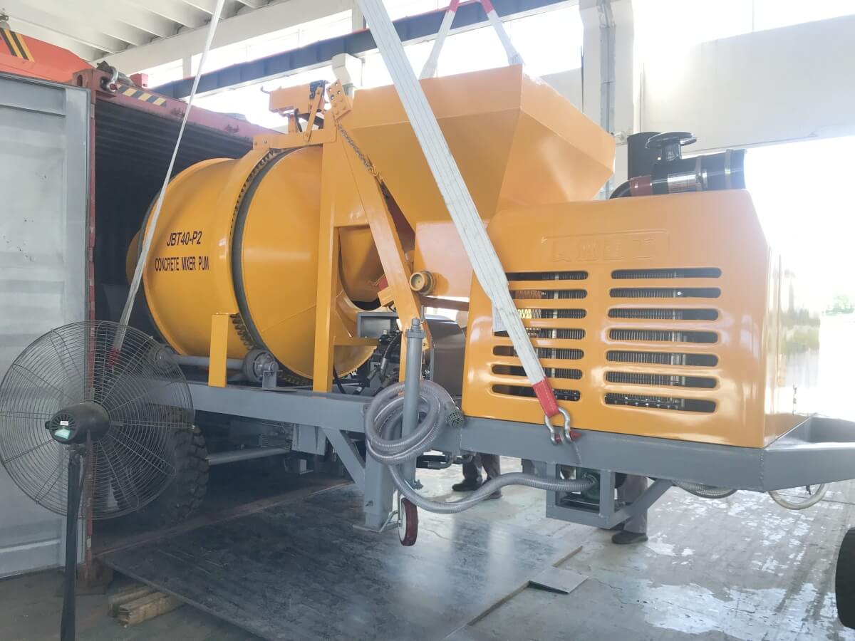 concrete mixer pump Oman