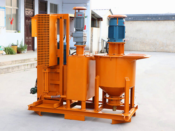 grouting station for anchoring works