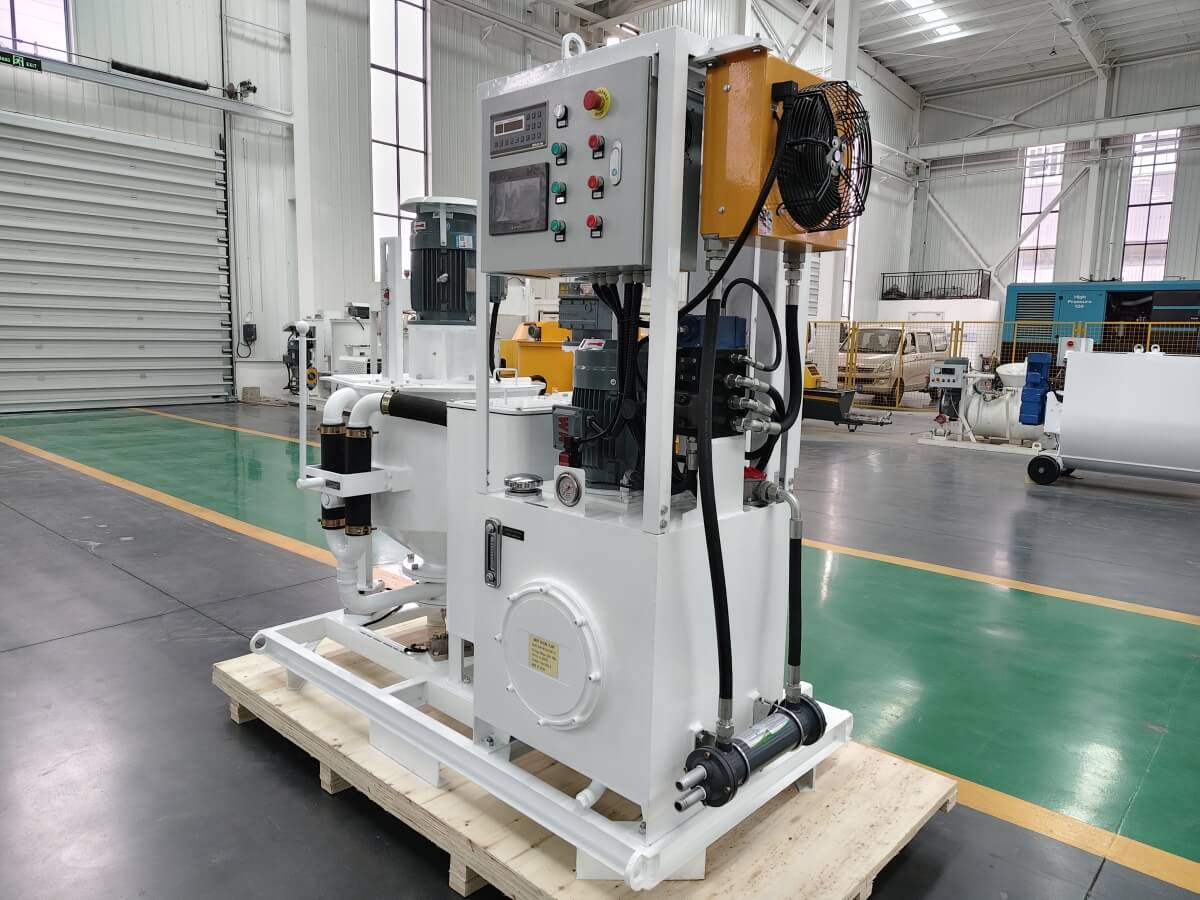 cement grout plant for foundation backfilling