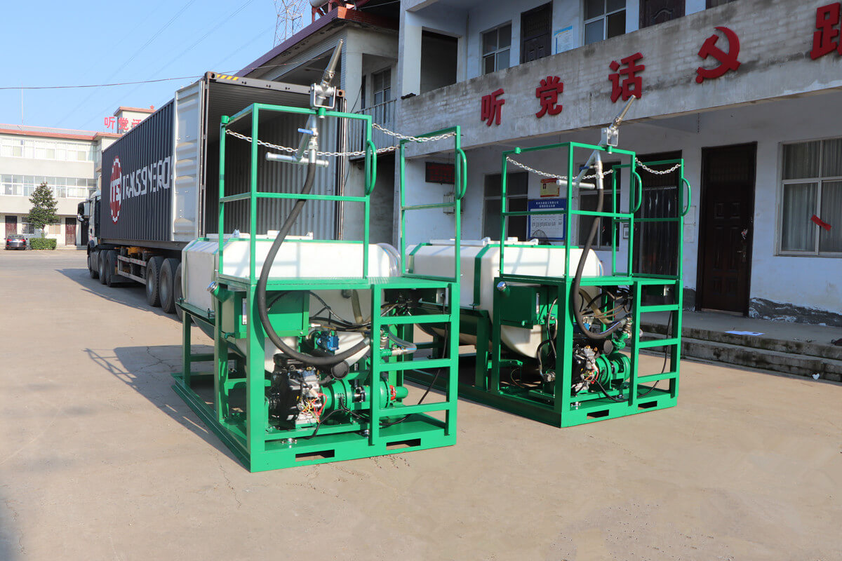 poly tank Hydroseeder to Russia
