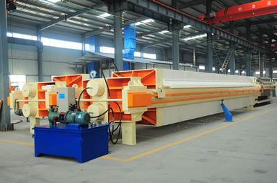 filter press for ceramic slurry