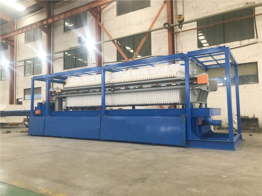 Filter Press Machine with Air Pressure Pump for Wastewater Treatment