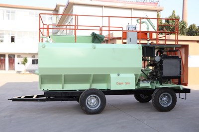  hydraulic spraying seeds machine for sale