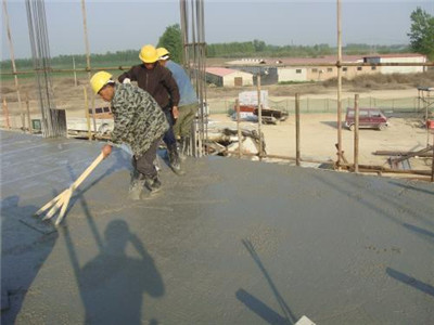 foam concrete construction process