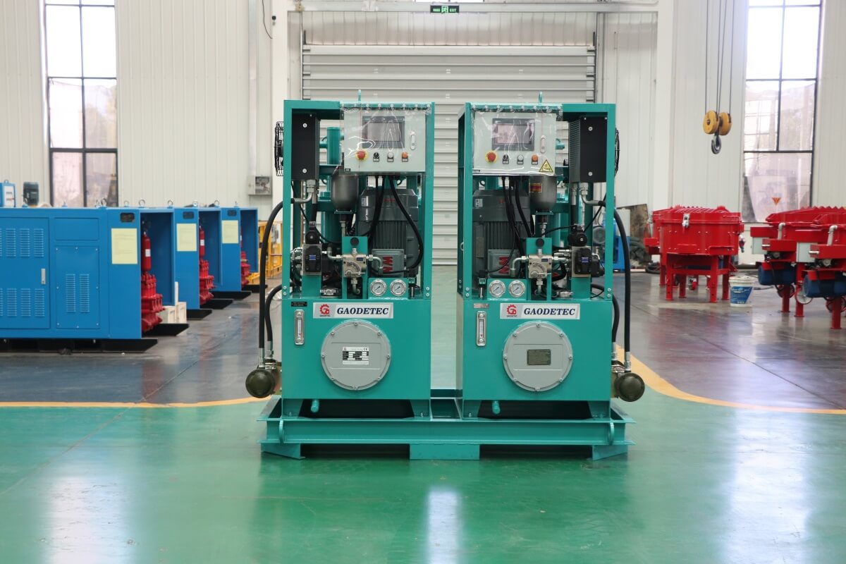 hydraulic grout pump