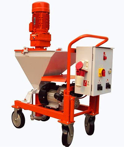 wall plastering machine