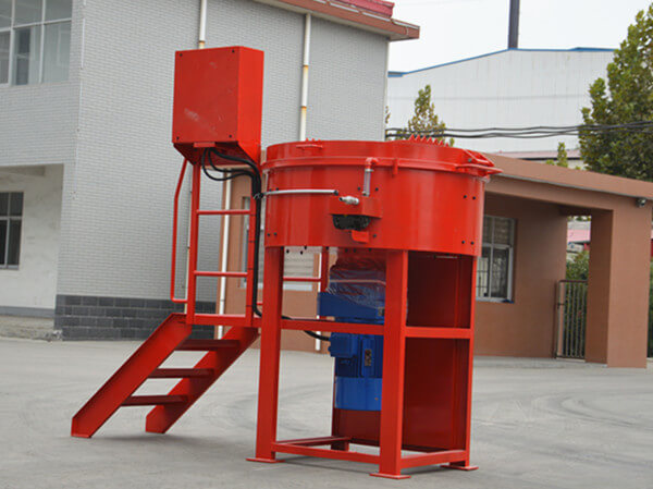 800kg refractory pan mixer