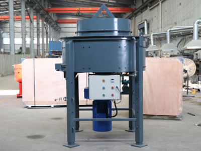 500L portable electric refractory pan mixer