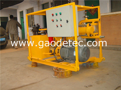 High pressure grouting pump