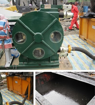 hose peristaltic pump for oil sludge