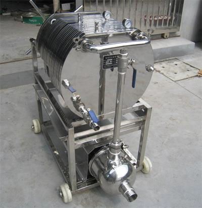 food and beverage stainless  steel filter  press