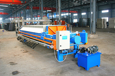 hydraulic filter press