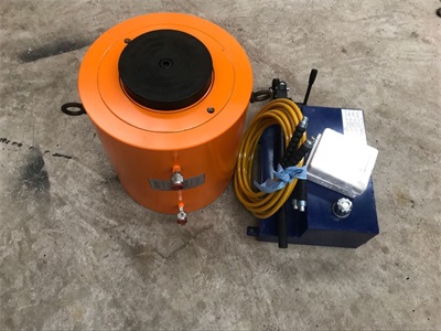 500ton hydraulic jack with 40L manual pump