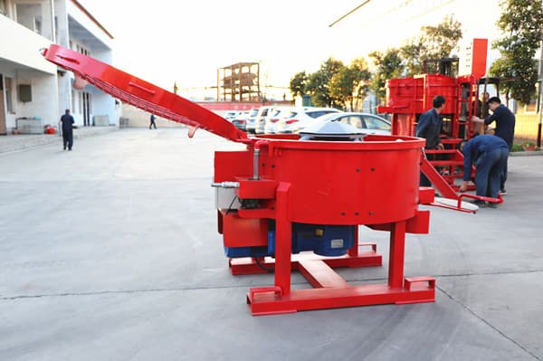 500kg refractory pan mixer