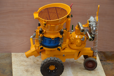 air motor shotcrete machine