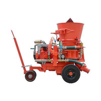 shotcrete machine for spray refractory