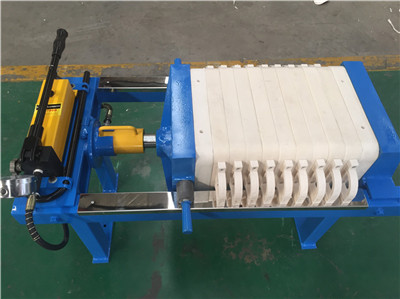 manual operated small filter press