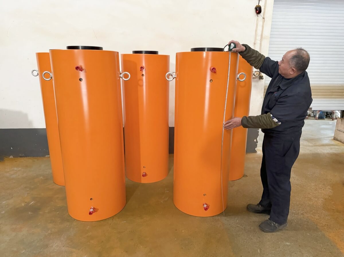 1000ton Calibrated Hydraulic Pile Load Testing System