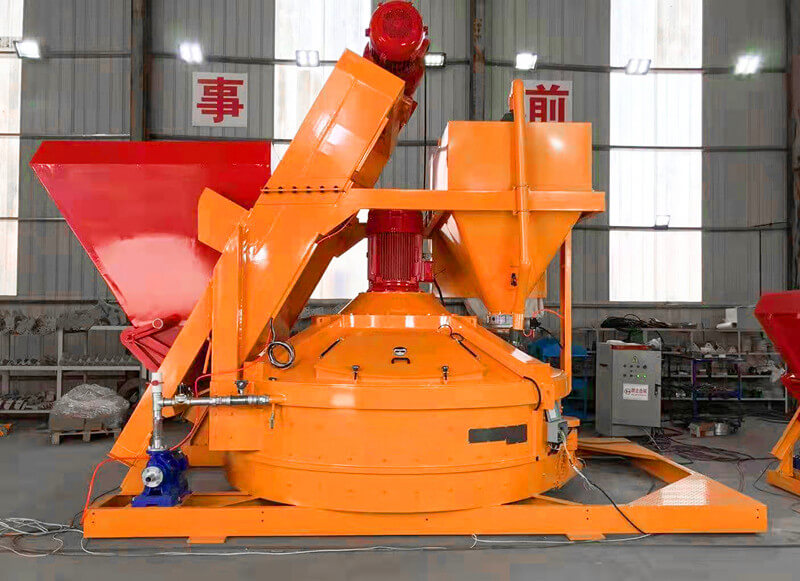 self-loading UHPC planetary concrete mixer