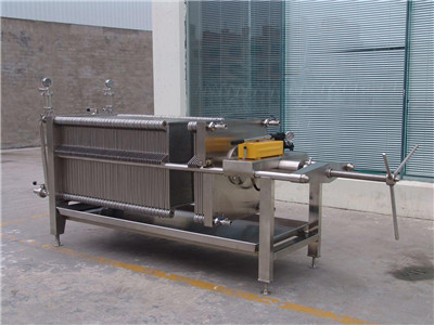 stainless steel filter press for sale
