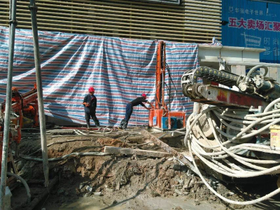 double slurry grouting drilling rigs 