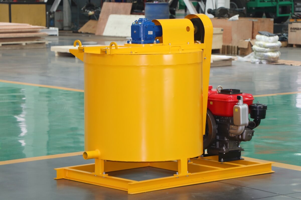 diesel grout mixer