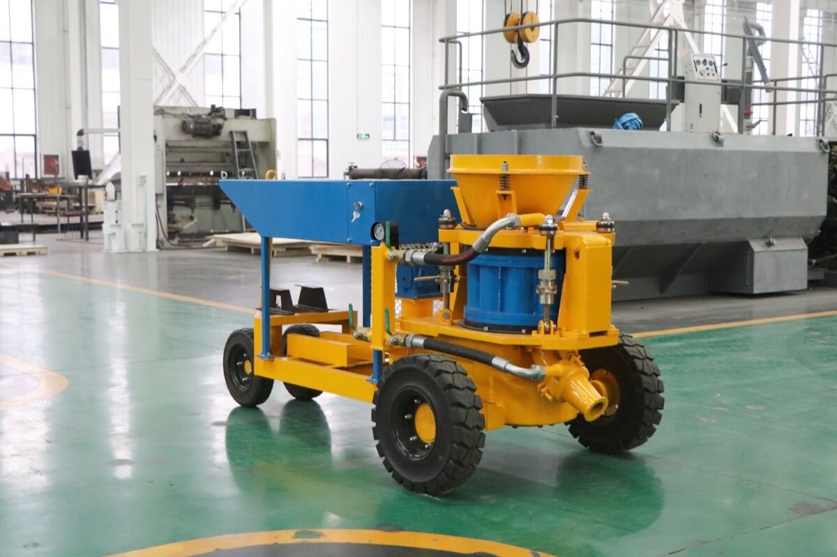 customized shotcrete machine
