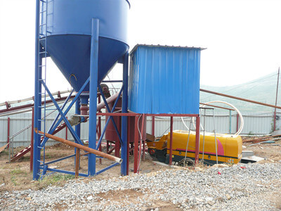 small conveying concrete pump