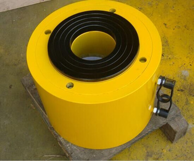 400 ton double  acting hole cylinder