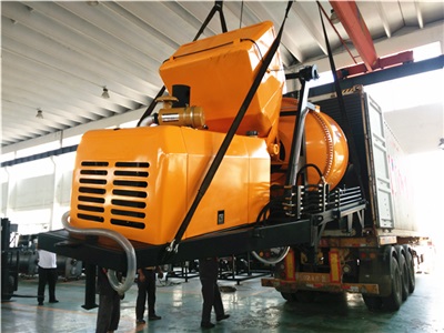 electrical concrete pump machine