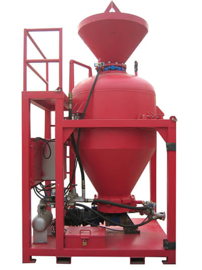 pressure vessel refractory gunite machine