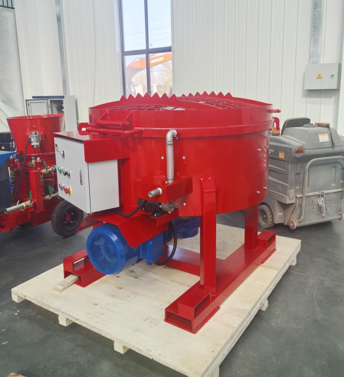 500kg refractory mixing machine