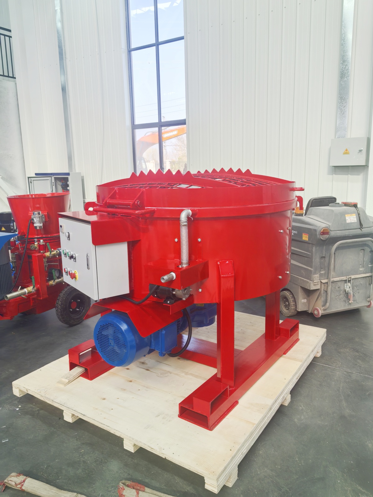 500kg Refractory Pan Mixer for Steel Foundry