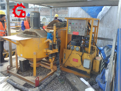 grouting pumping unit