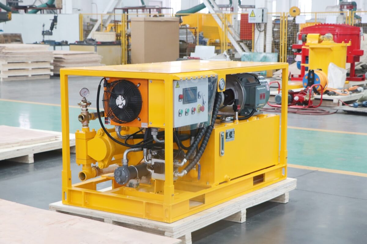 hydraulic cement injection grouting pump
