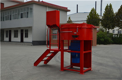 Pan refractory mixer