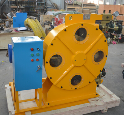 Cement mortar peristaltic pump for mining