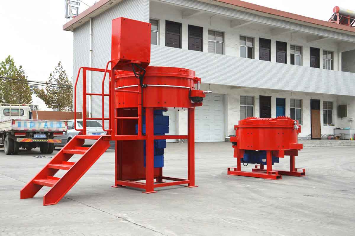 250kg 500kg refractory pan mixer for sale