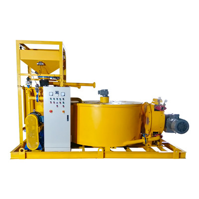 grout plant for tunnel