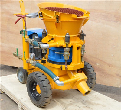 castable refractory gunning machine