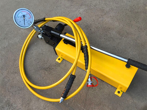 double acting hydraulic manual pump
