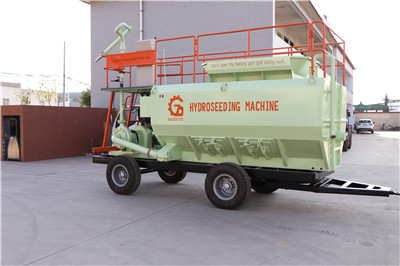 hydroseeding machine with wheels for sale