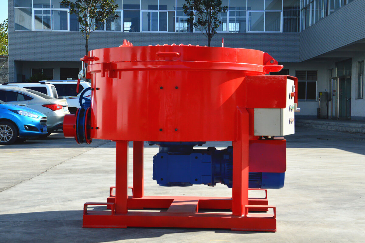 250kg refractory pan mixer