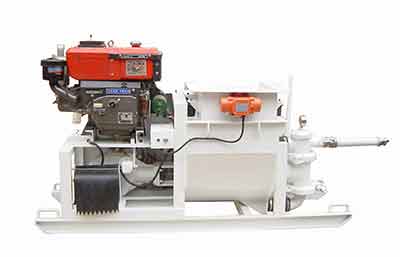 diesel engine mortar spraying machine