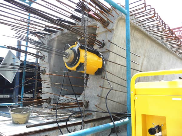 post tension prestressed hydraulic cylinder and jack
