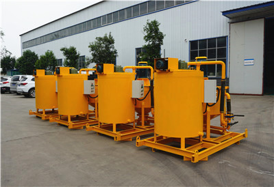 colloidal high speed cement grout mixer