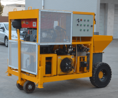 diesel mini concrete pump for wall grouting