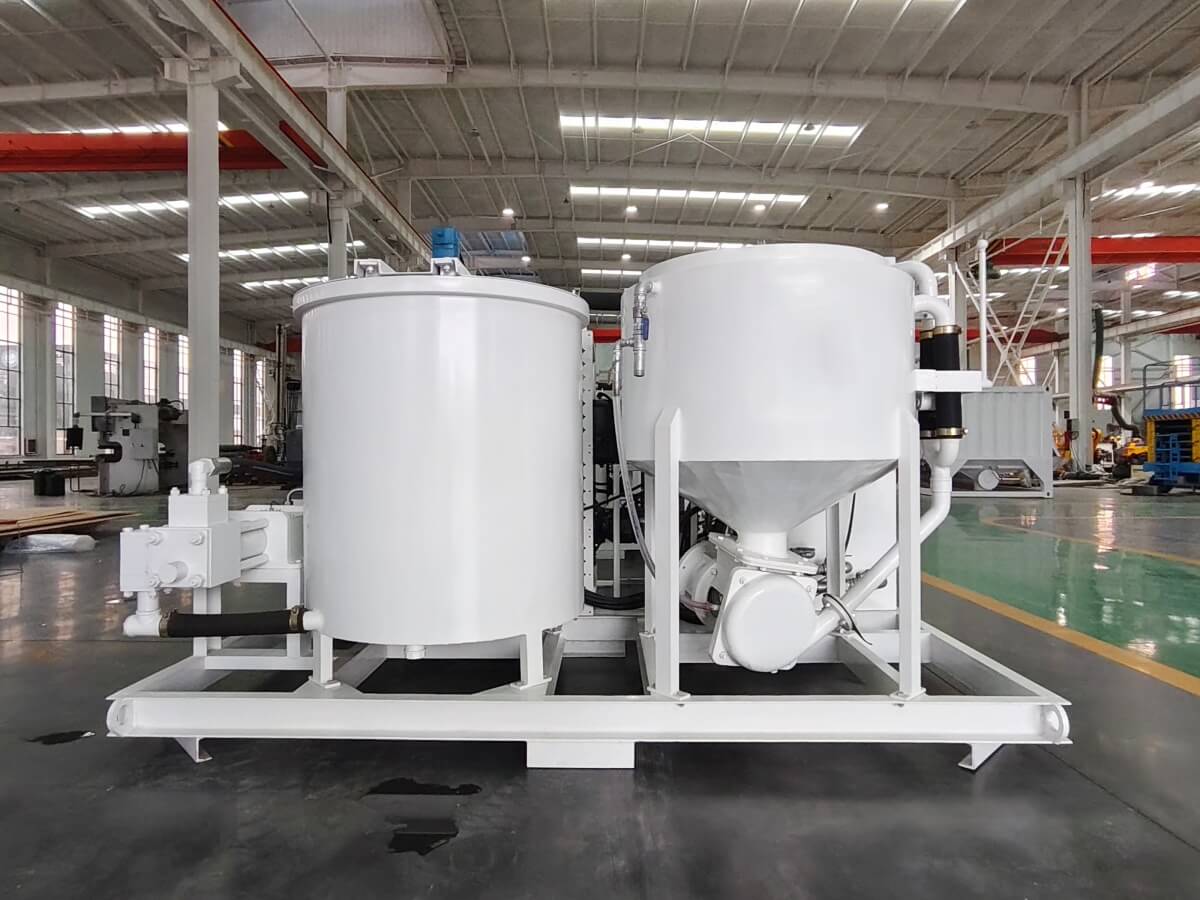 bentonite injection grout station