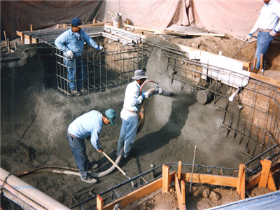 shotcrete machine for swimming pool