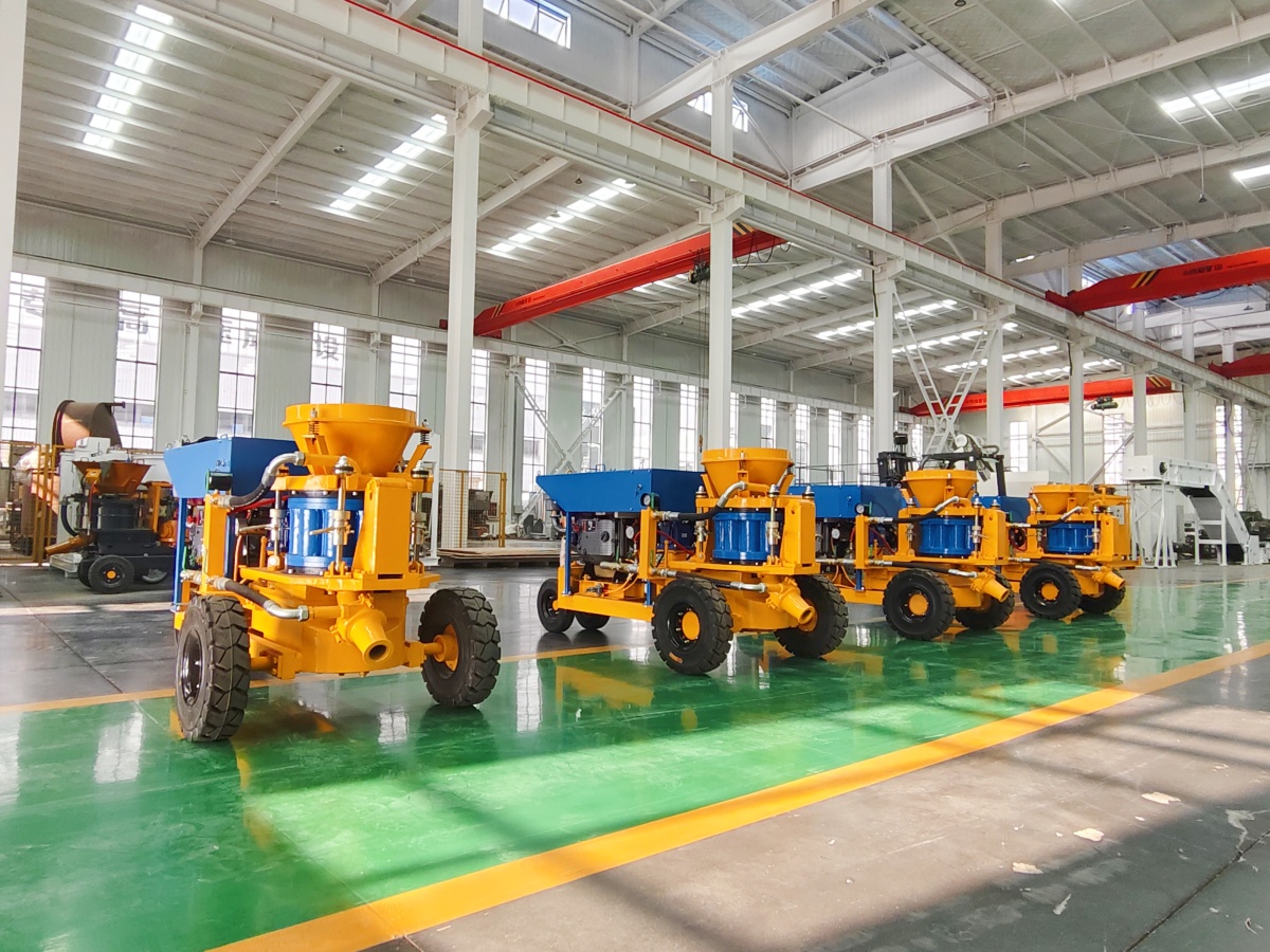 Diesel shotcrete machine for sale